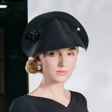 La boutique du chapeau Black / 56 to 58cm Chapeau Bibi Original