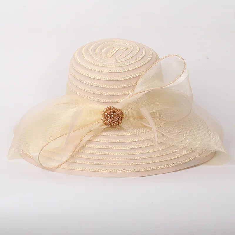 La boutique du chapeau Blanc / 58-60cm Chapeau élégant à design moderne