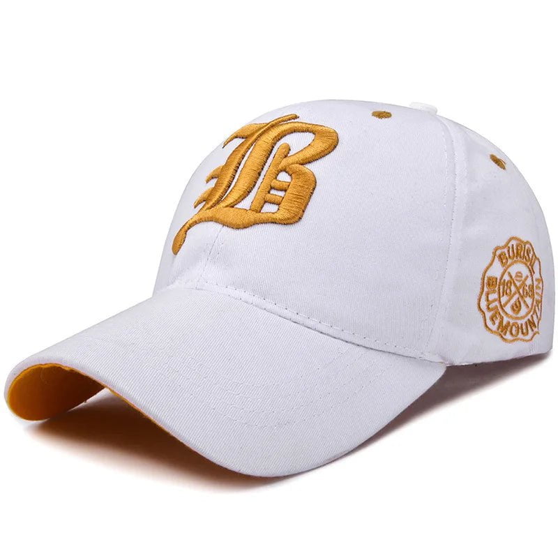 La boutique du chapeau Blanc Casquette Hip-Hop brodée