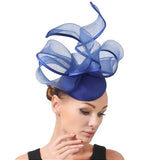 La boutique du chapeau Bleu Chapeau Fascinator Cocktail