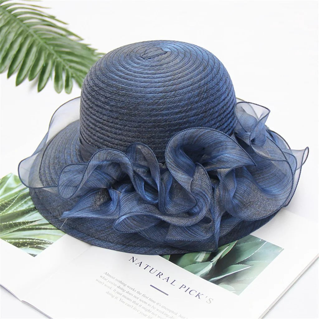 La boutique du chapeau Bleu Chapeau femme audacieux