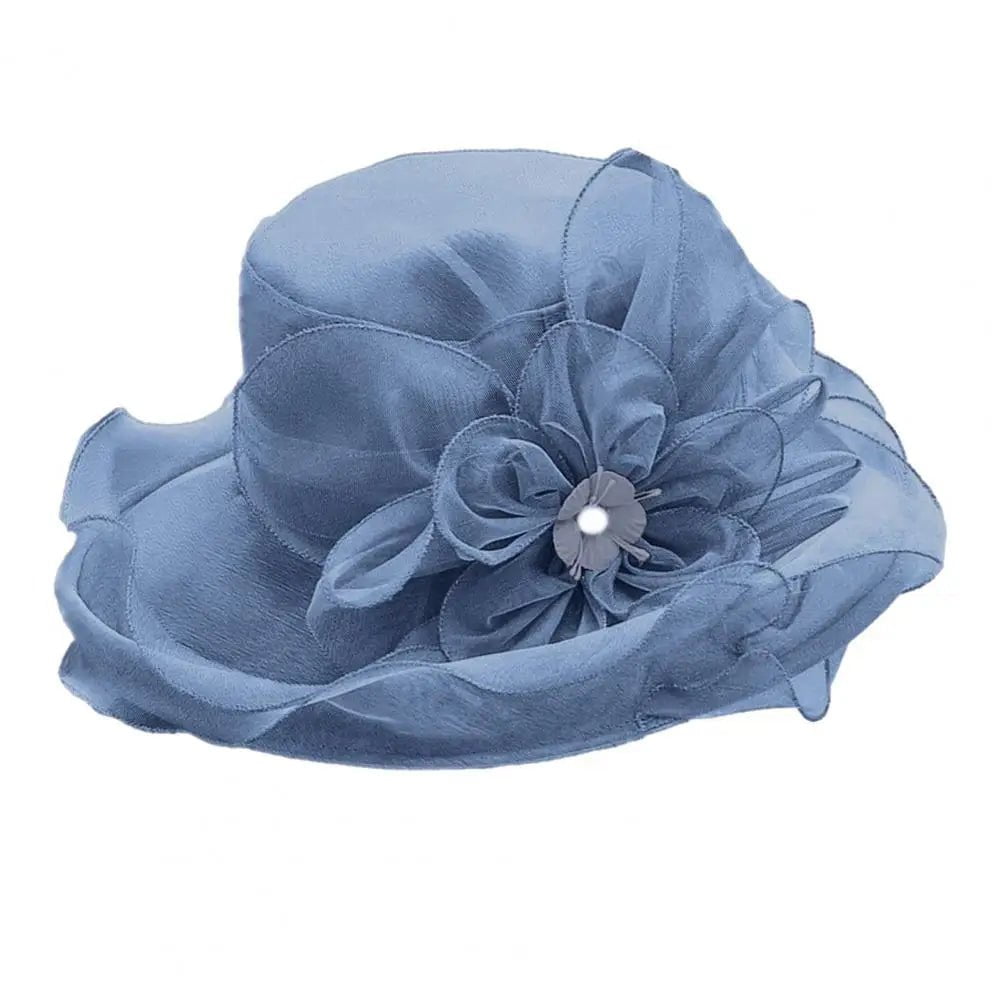 La boutique du chapeau Bleu Chapeau femme discret