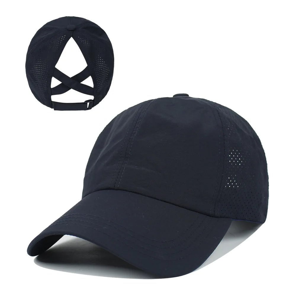 La boutique du chapeau Bleu marine Casquette en maille respirante