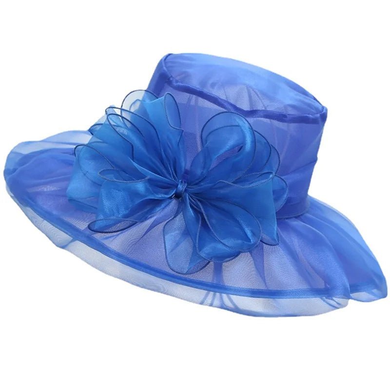 La boutique du chapeau Bleu / taille ajustable Chapeau de gala