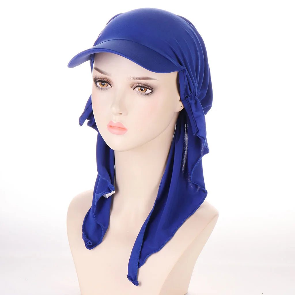 La boutique du chapeau Bleu / Taille unique ajustable Casquettes Hijab