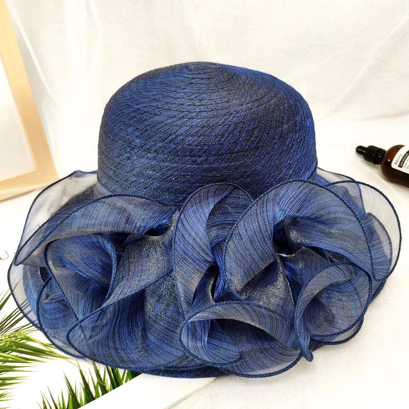 La boutique du chapeau Bleu / taille unique ajustable Chapeau femme sophistiqué