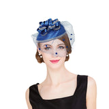 La boutique du chapeau Bleu / Taille unique Chapeau Bibi Couture