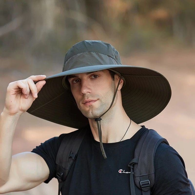 La boutique du chapeau Bob de pêche large bord pour protection solaire