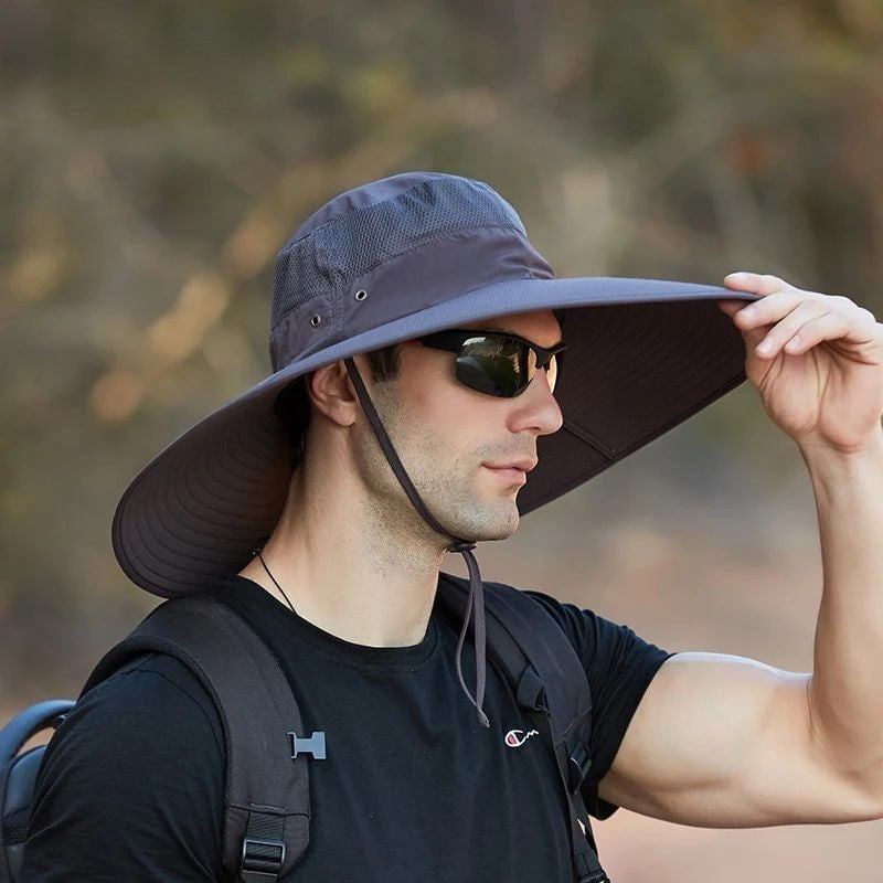 La boutique du chapeau Bob de pêche large bord pour protection solaire