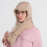 La boutique du chapeau bonnet Beige / M (56-58cm) Capuche tendance hiver