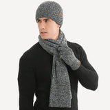 La boutique du chapeau bonnet Ensemble homme bonnet écharpe et gants