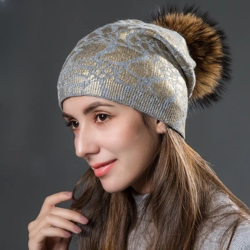 La boutique du chapeau bonnet Gris / Ajustable (du 54 au 59) Bonnet en laine et acrylique