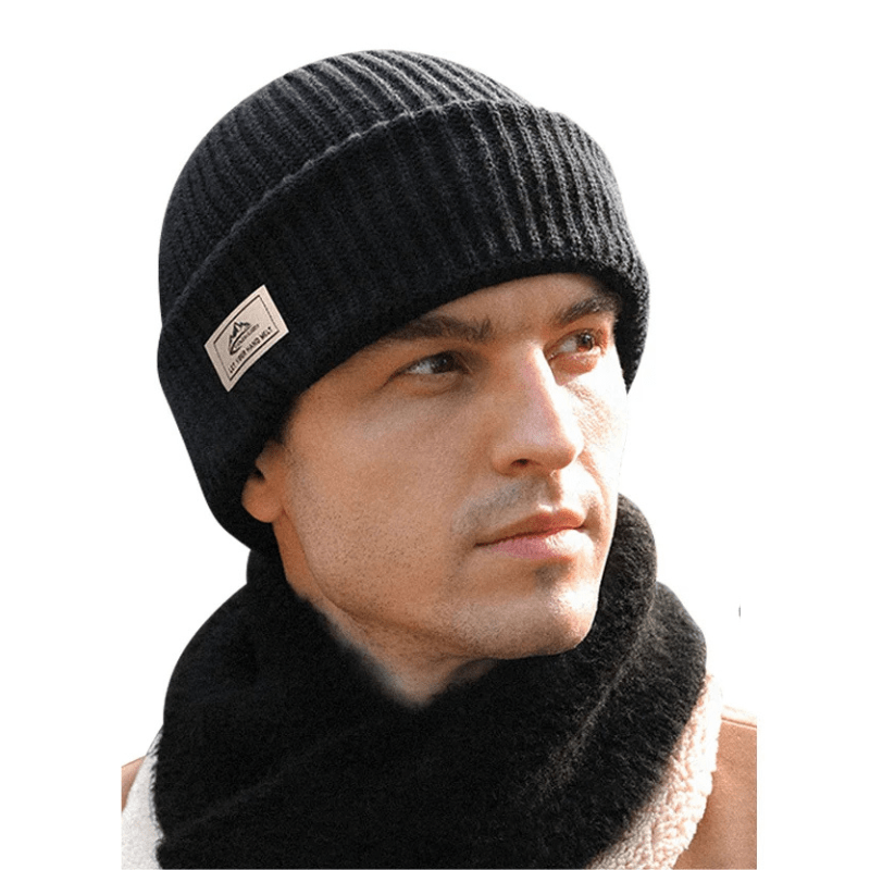 La boutique du chapeau bonnet Noir Bonnet cagoule pour homme