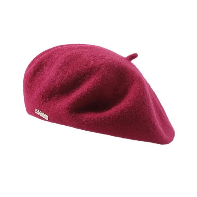 La boutique du chapeau Bordeau / Ajustable (du 54 au 59) Béret Femme Chic et Chaud