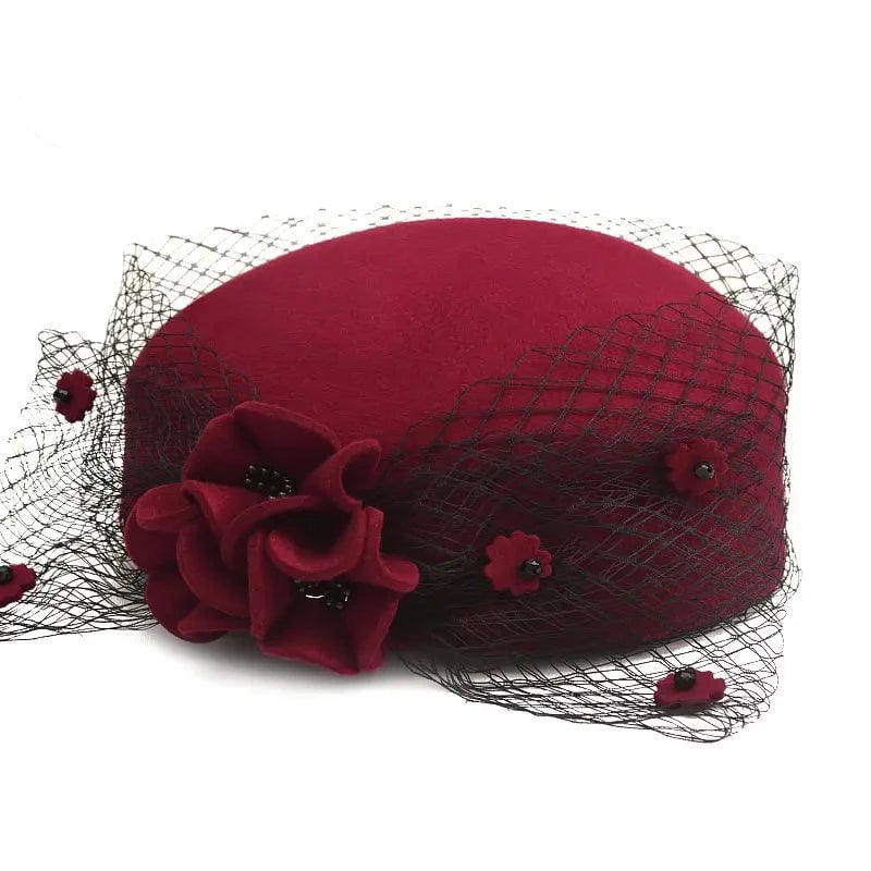 La boutique du chapeau Bordeau / M (56-58cm) Chapeau automne femme