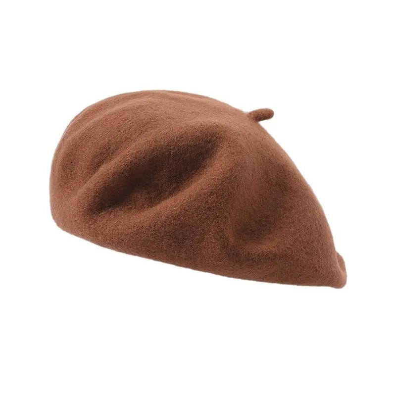 La boutique du chapeau Café / Ajustable (du 54 au 59) Béret Femme Chic et Chaud