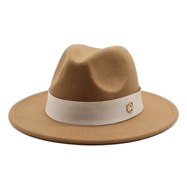 La boutique du chapeau capeline et chapeaux d'été Marron / M57cm Chapeau Fedora Marron