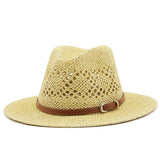 La boutique du chapeau Caramel / 55-58CM Chapeau d'été provençal en paille