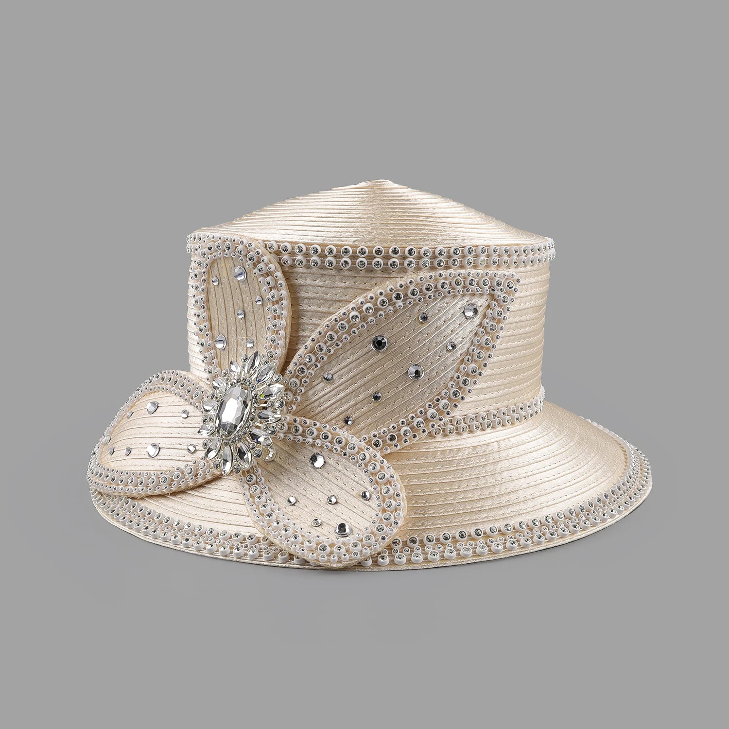 La boutique du chapeau Champagne Chapeau de mariage vintage