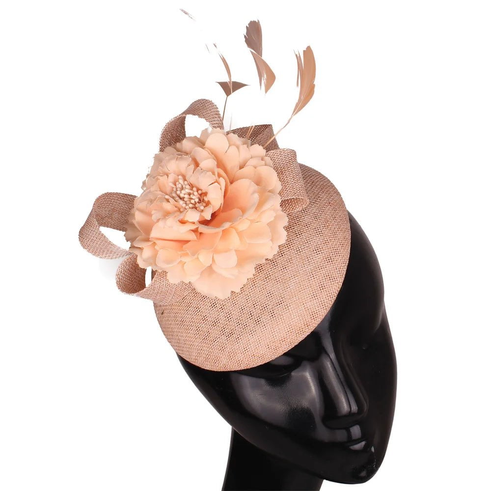 La boutique du chapeau Champagne Chapeau Fascinator Soirée