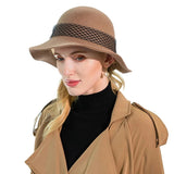 La boutique du chapeau Chapeau cloche d'hiver en laine