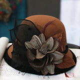 La boutique du chapeau Chapeau cloche en laine