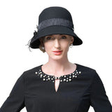 La boutique du chapeau Chapeau cloche noir