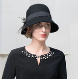 La boutique du chapeau Chapeau cloche noir