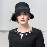 La boutique du chapeau Chapeau cloche noir