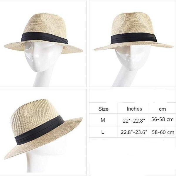 La boutique du chapeau chapeau d'été Chapeau de soleil Panama décontracté