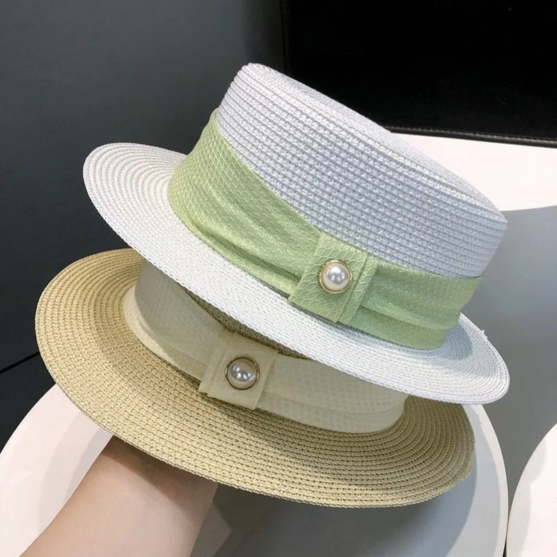 La boutique du chapeau Chapeau d'été en paille