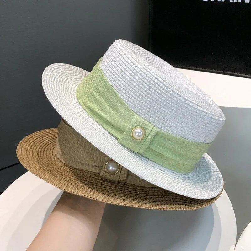 La boutique du chapeau Chapeau d'été en paille