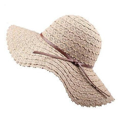 La boutique du chapeau chapeau d'été Khaki / L Chapeau pour femmes coton paille chapeau plage soleil