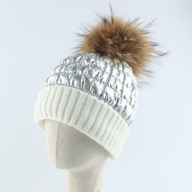 La boutique du chapeau chapeau d'hiver Blanc / adulte 54-58cm Bonnet tricoté chaud, nouvelle mode d'hiver