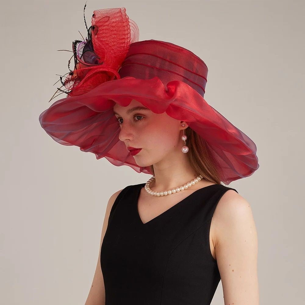 La boutique du chapeau Chapeau de cérémonie romantique