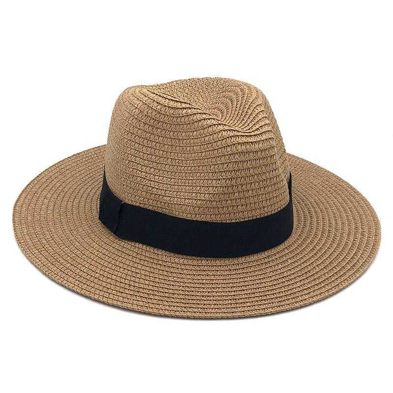 La boutique du chapeau chapeau de paille Chapeau paille Panama décontracté large bord été