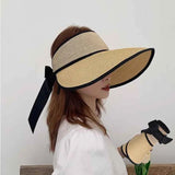 La boutique du chapeau Chapeau de paille d'été pour femmes