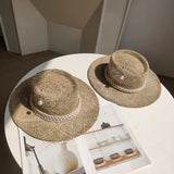 La boutique du chapeau Chapeau de paille Fedora