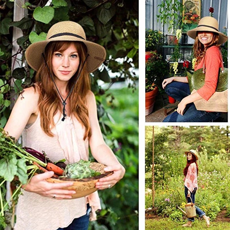 La boutique du chapeau Chapeau de paille femme plage