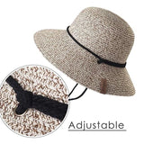 La boutique du chapeau Chapeau de paille femme plage