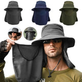 La boutique du chapeau Chapeau de pêche homme protection solaire