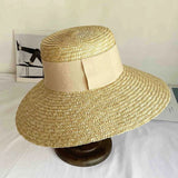 La boutique du chapeau Chapeau de soleil large ruban