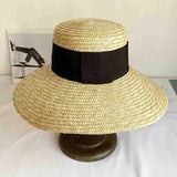 La boutique du chapeau Chapeau de soleil large ruban