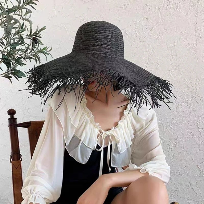 La boutique du chapeau Chapeau de soleil paille