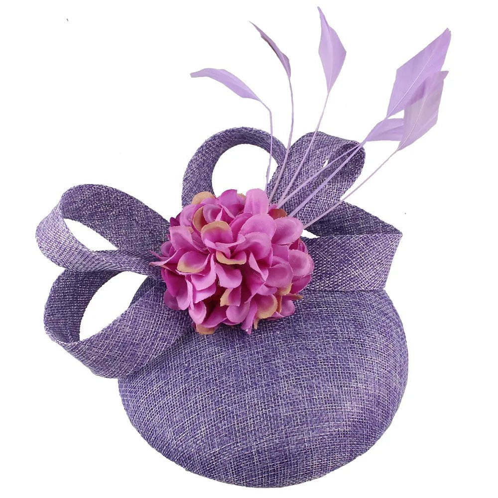 La boutique du chapeau Chapeau Fascinator Brodé