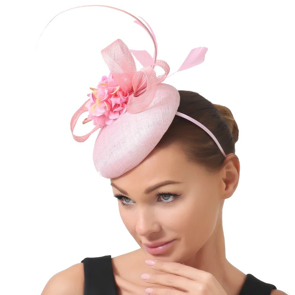 La boutique du chapeau Chapeau Fascinator Fleur