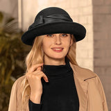 La boutique du chapeau Chapeau Fedora Décontracté pour Femme