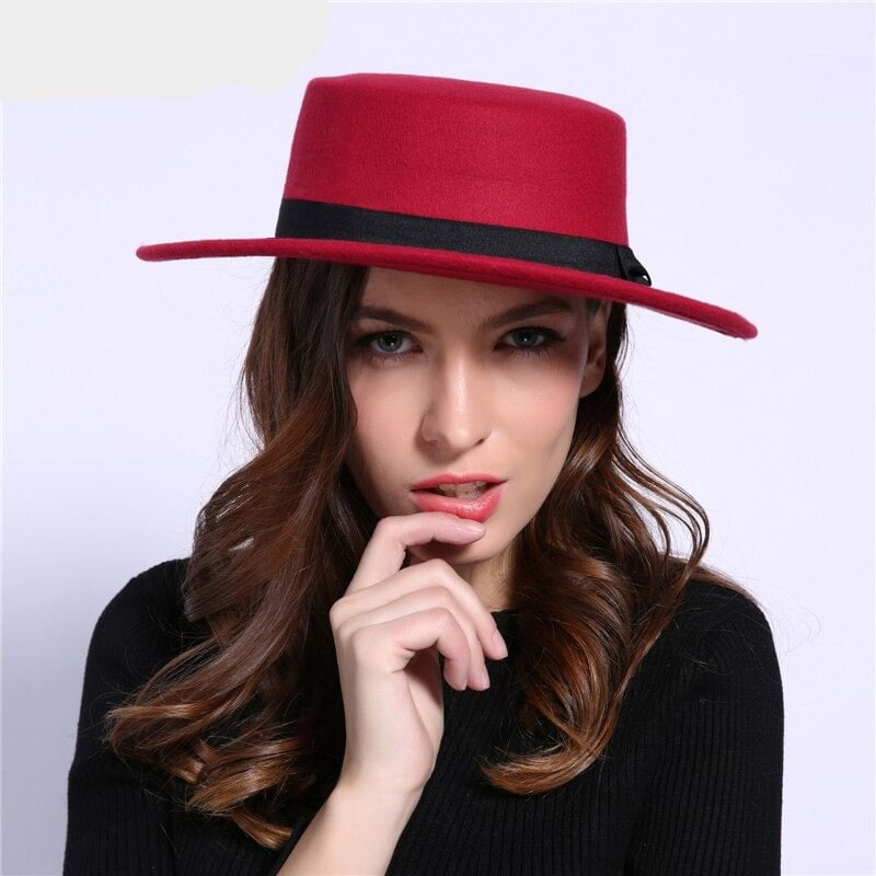 La boutique du chapeau Chapeau Fedora jazz en laine