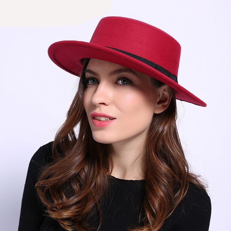 La boutique du chapeau Chapeau Fedora jazz en laine