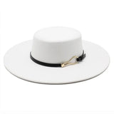 La boutique du chapeau Chapeau Fedora Moderne en Feutre